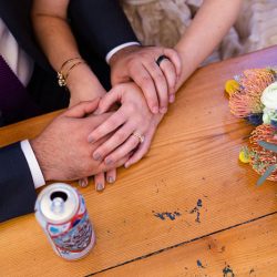 Logan Square Wedding by Emma Mullins Photography 33 - A hip Chicago wedding and rock show (with comic book & movie cameos!) This fun Chicago wedding and rock show
