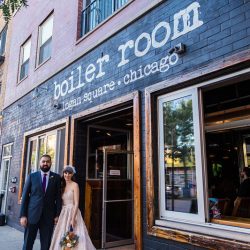 Logan Square Wedding by Emma Mullins Photography 37 - A hip Chicago wedding and rock show (with comic book & movie cameos!) This fun Chicago wedding and rock show