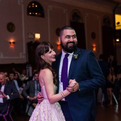 Logan Square Wedding by Emma Mullins Photography 49 - A hip Chicago wedding and rock show (with comic book & movie cameos!) This fun Chicago wedding and rock show