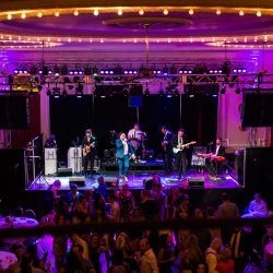 Logan Square Wedding by Emma Mullins Photography 56 - A hip Chicago wedding and rock show (with comic book & movie cameos!) This fun Chicago wedding and rock show