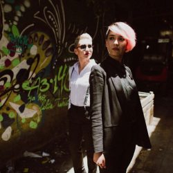 Fall in love with these women at their Chilean engagement shoot at La Vega Central Market