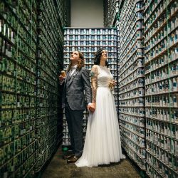 Revolution Tap Room Chicago Portland Destination Wedding Photographer0034 - Cheers to this low-key handmade brewery wedding in Chicago Fall in love with this low-key handmade brewery wedding in Chicago