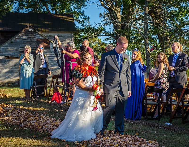 A Medieval camping festival wedding (aka Game of Thrones meets Burning Man meets Asian customs!)