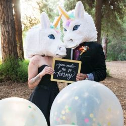00102 faves - This elopement had a Halloween AND a unicorn theme This elopement had a Halloween AND a unicorn theme