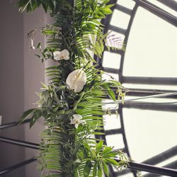 This Denver wedding inspiration channels sleek color, holiday vibes, and 420-friendly favors