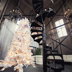 This Colorado wedding inspiration channels sleek color, holiday vibes, and 420-friendly favors