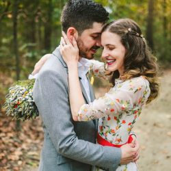 Heatwole Rosenberg RobKristenPhotography DanielZoe0200RT2F8198 low - NYC illustrators create a colorful farm wedding in North Carolina NYC illustrators create a colorful farm wedding in North Carolina