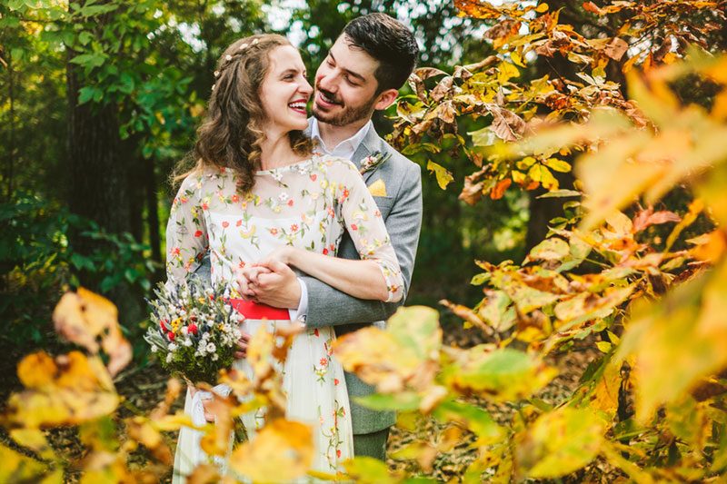 NYC illustrators create a farm wedding in North Carolina