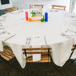 Heatwole Rosenberg RobKristenPhotography DanielZoe0391KT1F0493 low - NYC illustrators create a colorful farm wedding in North Carolina NYC illustrators create a farm wedding in North Carolina