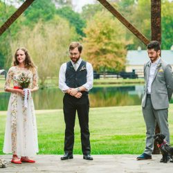 Heatwole Rosenberg RobKristenPhotography DanielZoe0497KT2F6545 low - NYC illustrators create a colorful farm wedding in North Carolina NYC illustrators create a farm wedding in North Carolina