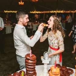 Heatwole Rosenberg RobKristenPhotography DanielZoe0836RT1F5634 low - NYC illustrators create a colorful farm wedding in North Carolina NYC illustrators create a farm wedding in North Carolina