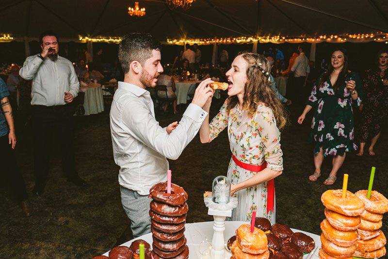 NYC illustrators create a farm wedding in North Carolina