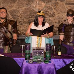 KJwedLogo 101 - Clashes of steel at this choose-your-own-adventure warrior wedding complete with a quest KJwedLogo 101