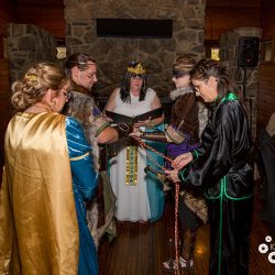 KJwedLogo 103 - Clashes of steel at this choose-your-own-adventure warrior wedding complete with a quest KJwedLogo 103