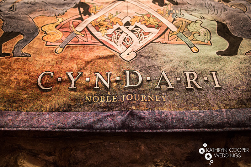 Clashes of steel at this choose-your-own-adventure warrior wedding complete with a quest