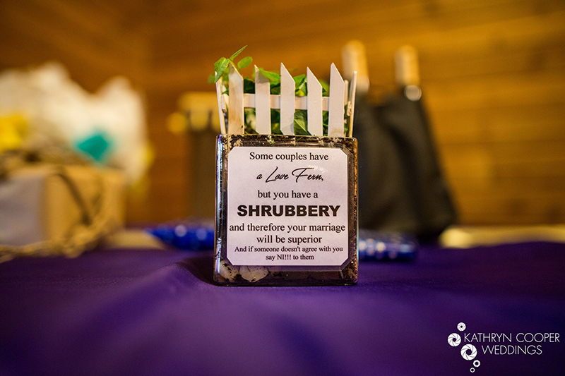 Clashes of steel at this choose-your-own-adventure warrior wedding complete with a quest