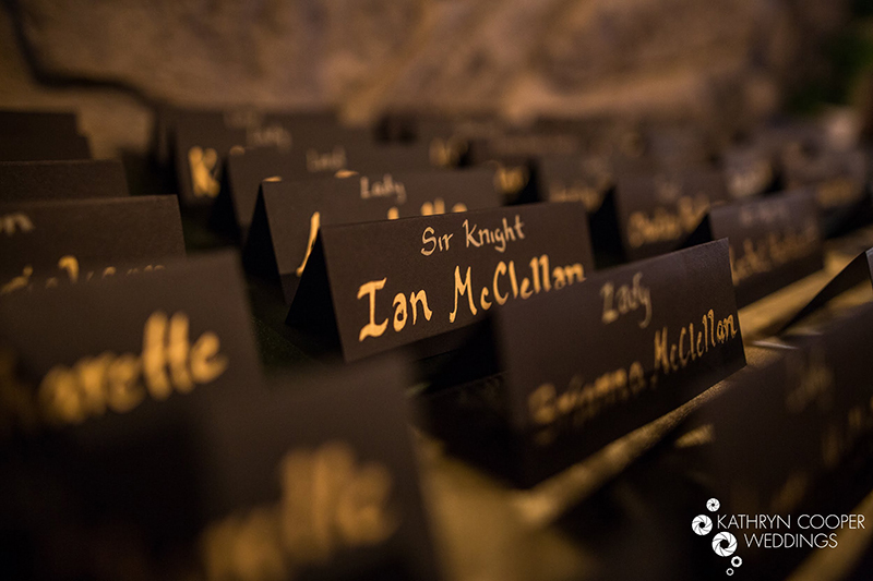 Clashes of steel at this choose-your-own-adventure warrior wedding complete with a quest