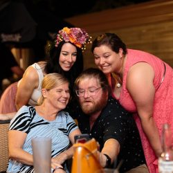 ThistleTwine Blog Amy Chris 92 - Southern bbq & a fab flower crown at this intimate Savannah backyard wedding Southern bbq & a fab flower crown at this intimate Savannah backyard wedding