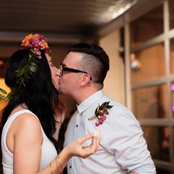 ThistleTwine Blog Amy Chris 97 - Southern bbq & a fab flower crown at this intimate Savannah backyard wedding Southern bbq & a fab flower crown at this intimate Savannah backyard wedding