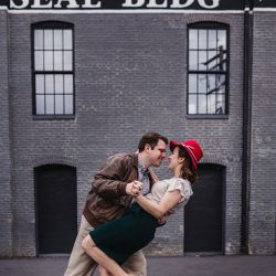 Captain America & Peggy Carter: an iconic Marvel comics engagement shoot