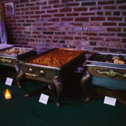 11.4.JadeTaylorp2 860 - This art museum wedding was a celebration of outsider art, craftiness, and veggie comfort food This art wedding was a celebration of outsider art, craftiness, and veggie comfort food