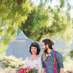 AdrianeWhitePhotography PopofPink43 low - This flowery and stylish bohemian wedding inspiration will make you long for embroidery and pops of pink This flowery and stylish boho wedding inspiration will make you long for embroidery and pops of pink