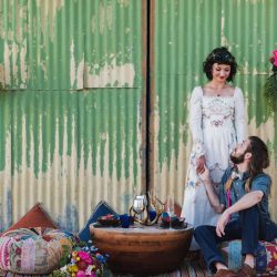 AdrianeWhitePhotography PopofPink69 low - This flowery and stylish bohemian wedding inspiration will make you long for embroidery and pops of pink AdrianeWhitePhotography PopofPink69 low