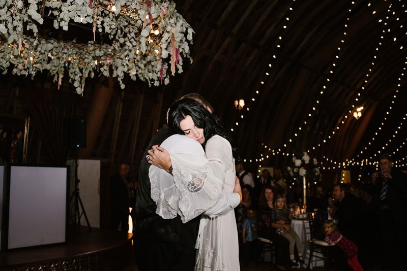 A rainy fall barn wedding 