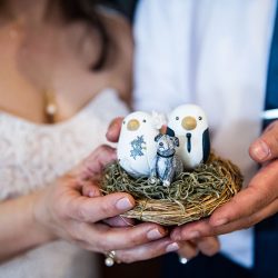 Succulents, wishing trees, & a zither at this California wedding