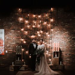 Fangman Burcham WeChoosetheMoonPhotography IMG7659a low - A stunningly moody Kentucky art gallery wedding with glowing details A stunningly moody Kentucky art gallery wedding with glowing details