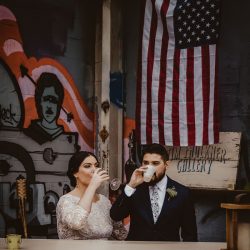 Fangman Burcham WeChoosetheMoonPhotography IMG7837a low - A stunningly moody Kentucky art gallery wedding with glowing details A stunningly moody Kentucky art gallery wedding with glowing details