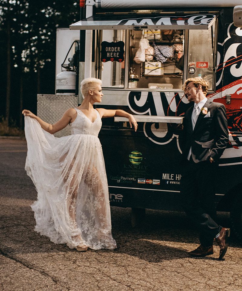 mohawk wedding inspiration