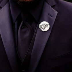 Jon Snow & Ygritte's happy ending: Game of Thrones wedding inspiration (with real "direwolf!")