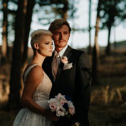 Styledshoot 187 - Don't miss the mohawk and sheer dress at this chic wedding inspiration mohawk wedding inspiration