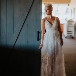 Styledshoot 85 - Don't miss the mohawk and sheer dress at this chic wedding inspiration chic wedding inspiration