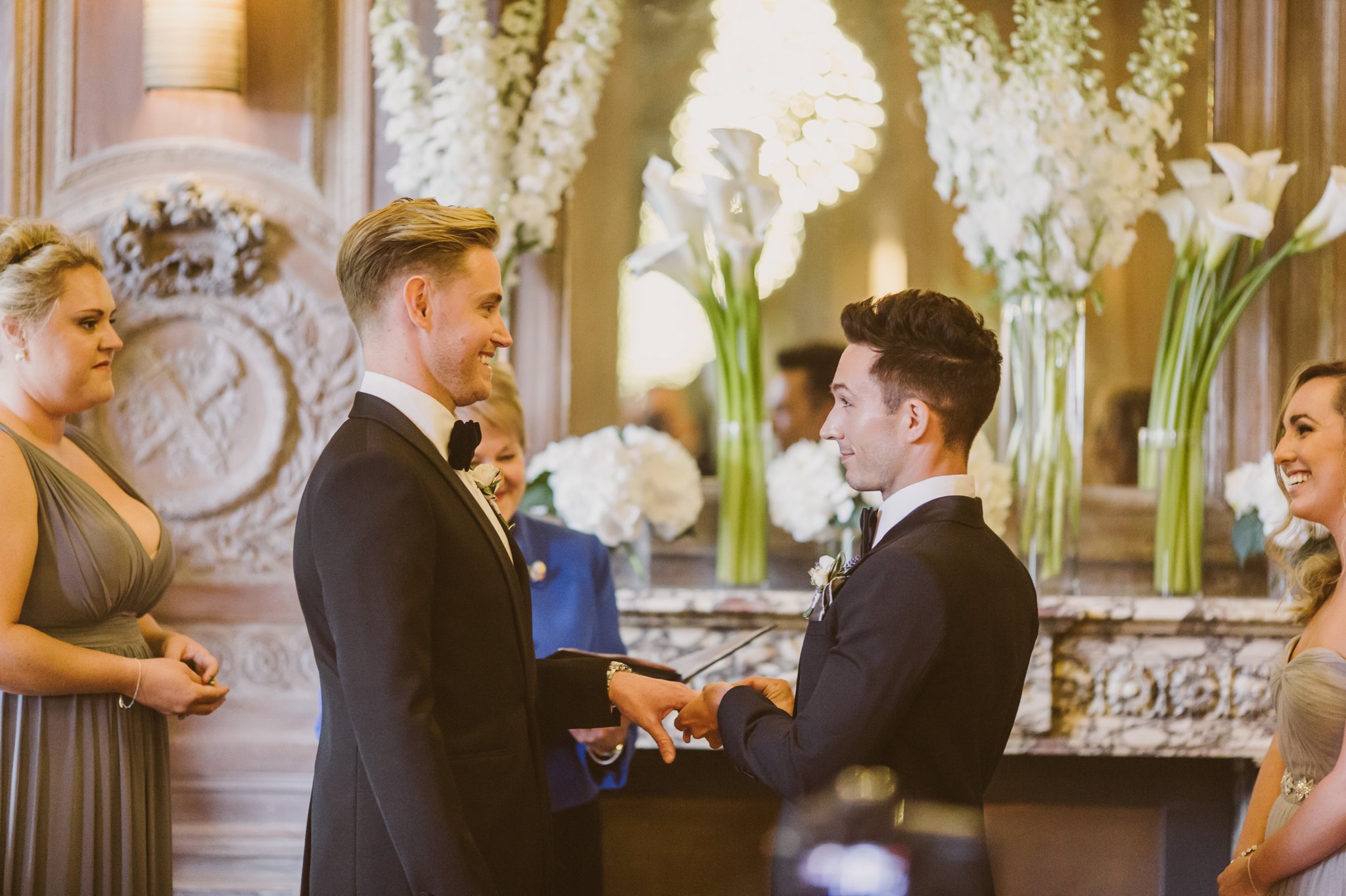 Crowley Manor wedding: Get ready to weep at the emotional speeches from these two stunning grooms