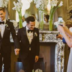 TravisRemy 0199 lo - Two stunning grooms at this Cowley Manor wedding Get ready to weep at the emotional speeches from these two stunning grooms