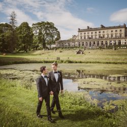 TravisRemy 0331 lo - Two stunning grooms at this Cowley Manor wedding Get ready to weep at the emotional speeches from these two stunning grooms