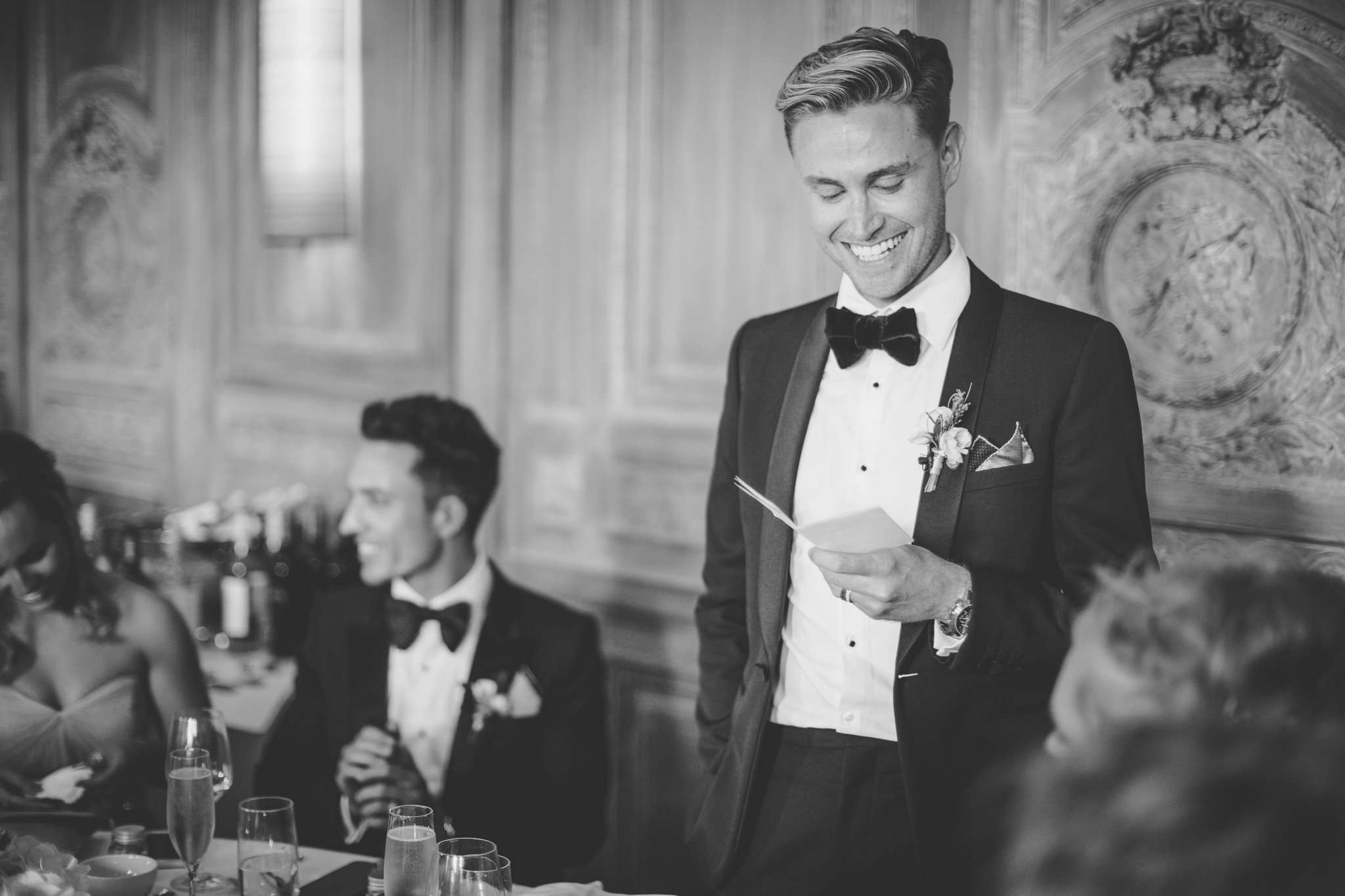 Get ready to weep at the emotional speeches from these two stunning grooms
