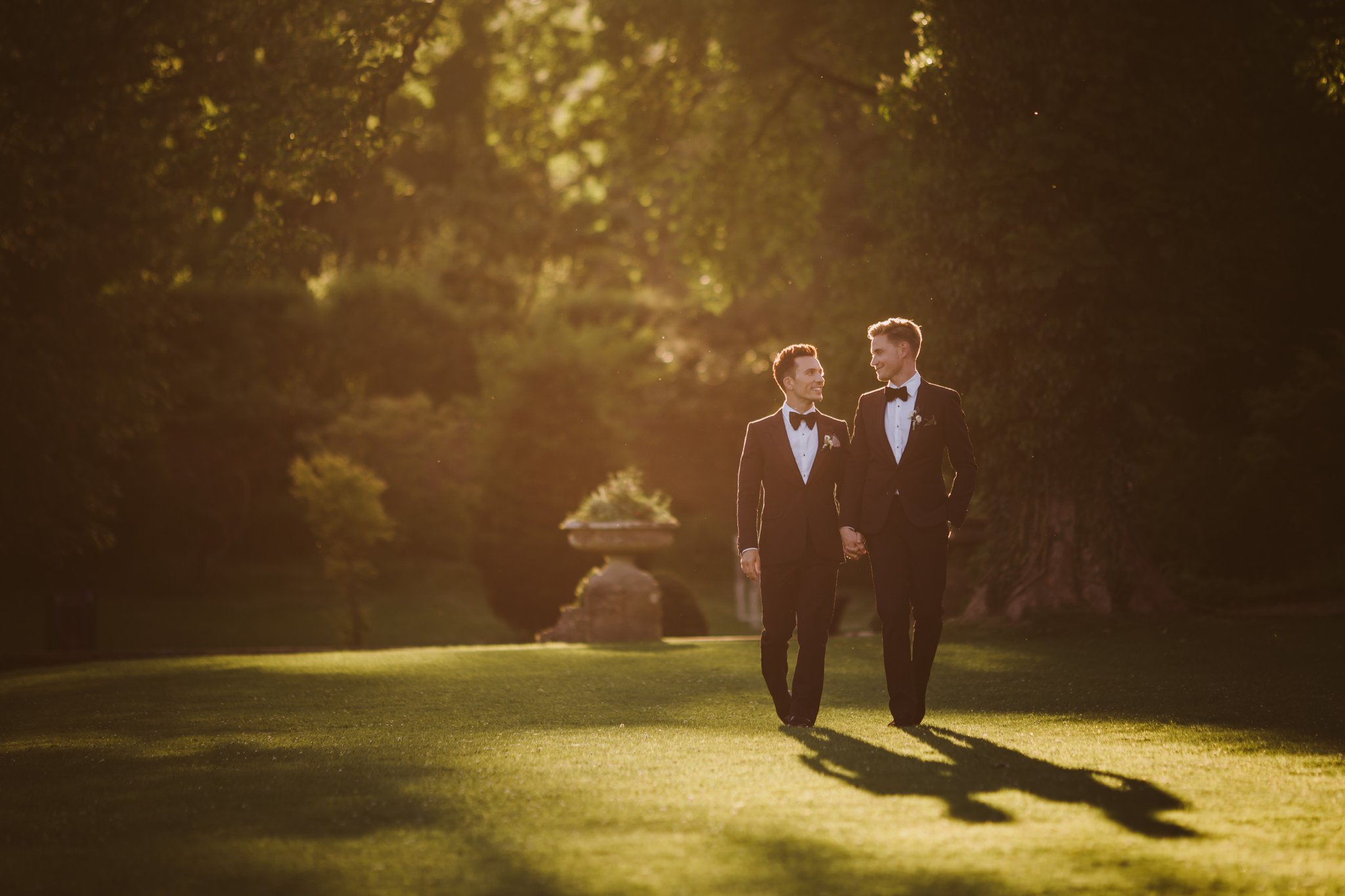 Get ready to weep at the emotional speeches from these two stunning grooms