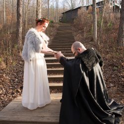 Winter is coming: a Game of Thrones winter wedding in Atlanta