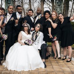 b02fellowhship4 - Travel through Tatooine, Middle Earth, Westeros & more at this pop culture travel-themed wedding (with April Fools pranks!) Travel through Tatooine, Middle Earth, Westeros & more at this pop culture travel-themed wedding (with April Fools pranks!)