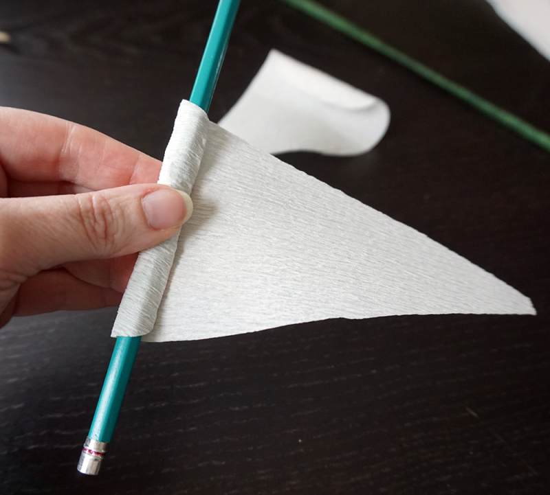 big crepe paper flower tutorial