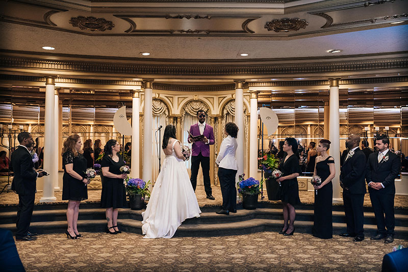Travel through Tatooine, Middle Earth, Westeros & more at this pop culture travel-themed wedding (with April Fools pranks!) 