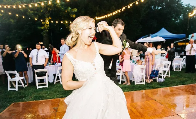d - Worried about rain on your wedding day? This story will unironically help... d