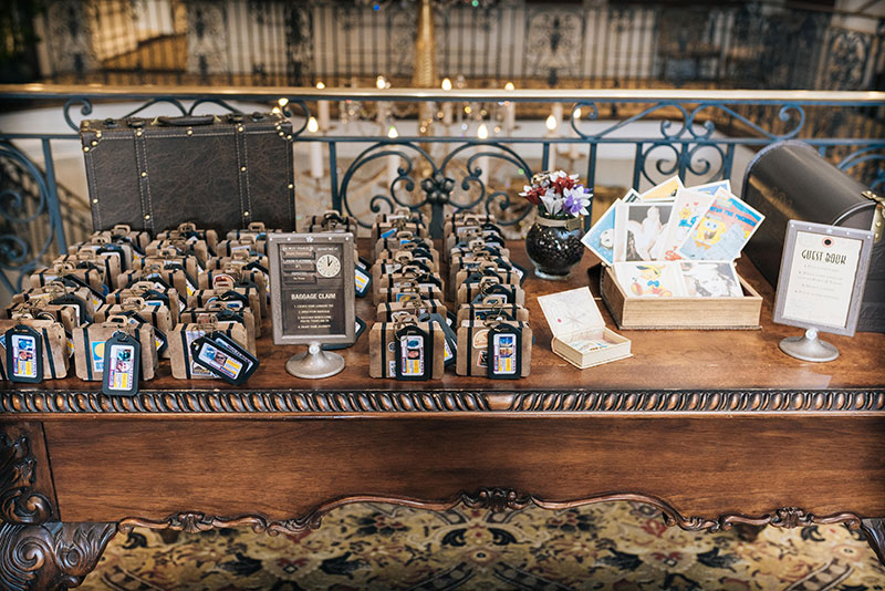 Travel through Tatooine, Middle Earth, Westeros & more at this pop culture travel-themed wedding (with April Fools pranks!) 