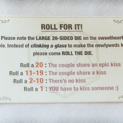 d08centerpiece2 - Travel through Tatooine, Middle Earth, Westeros & more at this pop culture travel-themed wedding (with April Fools pranks!) Travel through Tatooine, Middle Earth, Westeros & more at this pop culture travel-themed wedding (with April Fools pranks!)