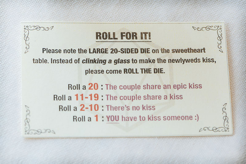 Travel through Tatooine, Middle Earth, Westeros & more at this pop culture travel-themed wedding (with April Fools pranks!) 