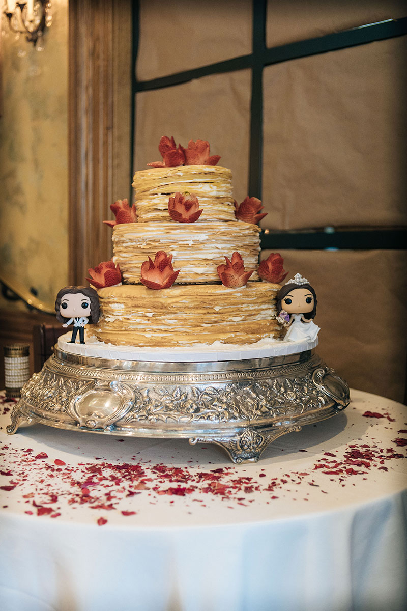 Travel through Tatooine, Middle Earth, Westeros & more at this pop culture travel-themed wedding (with April Fools pranks!) 