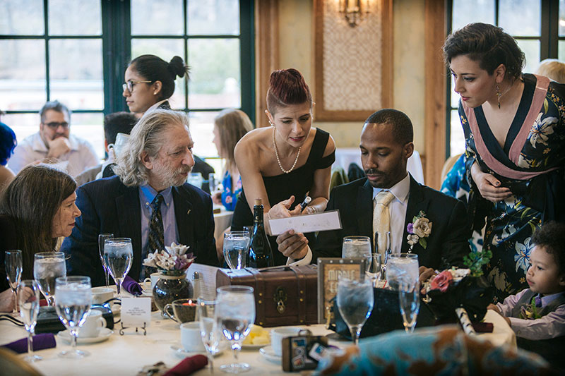 Travel through Tatooine, Middle Earth, Westeros & more at this pop culture travel-themed wedding (with April Fools pranks!) 